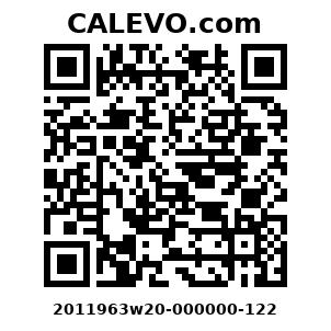 Calevo.com Preisschild 2011963w20-000000-122