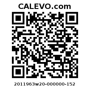Calevo.com Preisschild 2011963w20-000000-152
