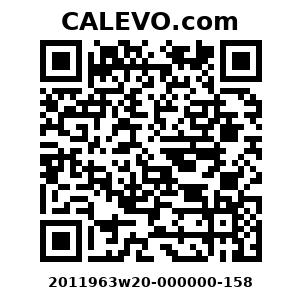 Calevo.com Preisschild 2011963w20-000000-158