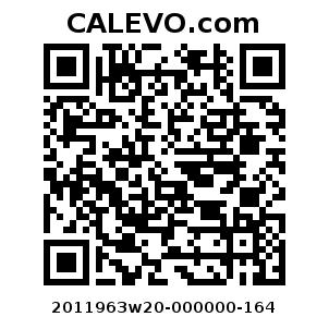 Calevo.com Preisschild 2011963w20-000000-164
