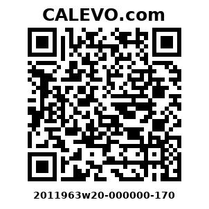Calevo.com Preisschild 2011963w20-000000-170