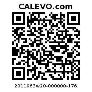 Calevo.com pricetag 2011963w20-000000-176