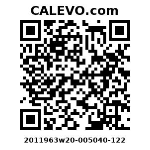 Calevo.com Preisschild 2011963w20-005040-122