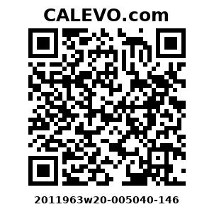Calevo.com Preisschild 2011963w20-005040-146