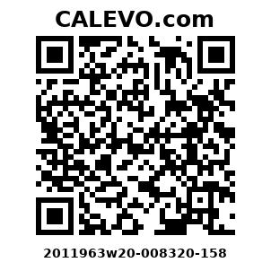 Calevo.com Preisschild 2011963w20-008320-158