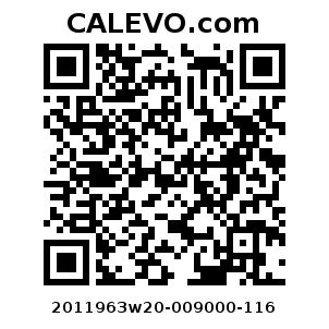 Calevo.com Preisschild 2011963w20-009000-116