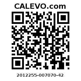 Calevo.com Preisschild 2012255-007070-42