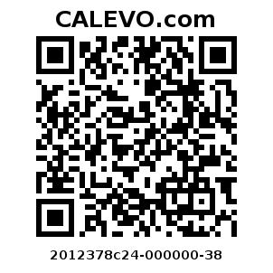 Calevo.com Preisschild 2012378c24-000000-38