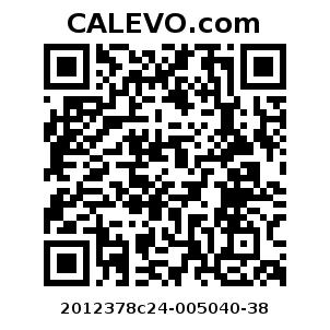 Calevo.com Preisschild 2012378c24-005040-38