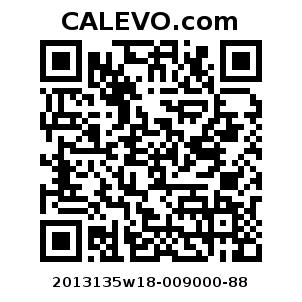Calevo.com Preisschild 2013135w18-009000-88