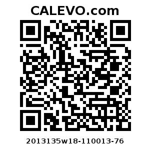 Calevo.com Preisschild 2013135w18-110013-76