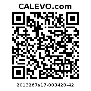 Calevo.com Preisschild 2013267s17-003420-42