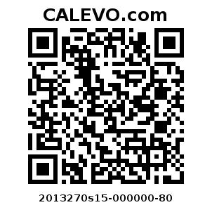 Calevo.com Preisschild 2013270s15-000000-80