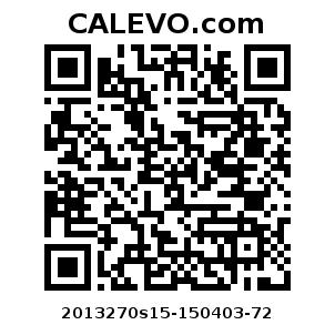 Calevo.com Preisschild 2013270s15-150403-72