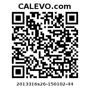 Calevo.com Preisschild 2013316s26-150102-44