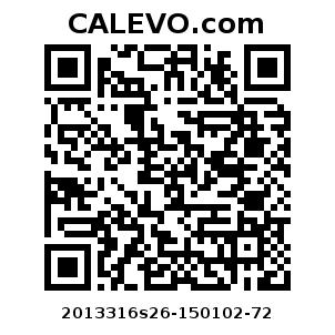 Calevo.com Preisschild 2013316s26-150102-72