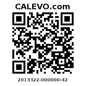 Calevo.com pricetag 2013322-000000-42