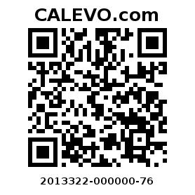 Calevo.com pricetag 2013322-000000-76