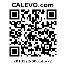 Calevo.com pricetag 2013322-000145-72