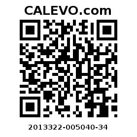 Calevo.com pricetag 2013322-005040-34