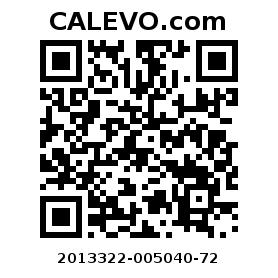 Calevo.com Preisschild 2013322-005040-72