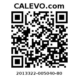 Calevo.com pricetag 2013322-005040-80