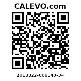 Calevo.com pricetag 2013322-008140-34