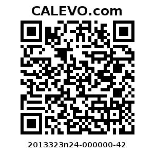 Calevo.com pricetag 2013323n24-000000-42
