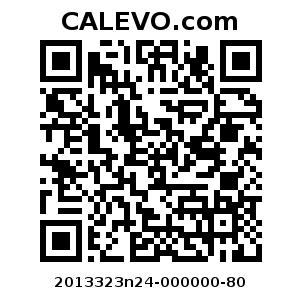 Calevo.com pricetag 2013323n24-000000-80