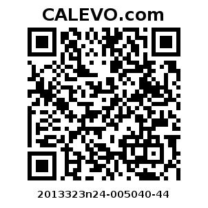 Calevo.com pricetag 2013323n24-005040-44