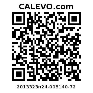 Calevo.com pricetag 2013323n24-008140-72