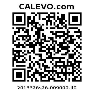 Calevo.com Preisschild 2013326s26-009000-40