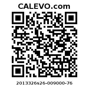 Calevo.com Preisschild 2013326s26-009000-76