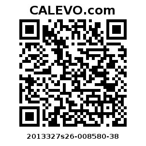 Calevo.com pricetag 2013327s26-008580-38