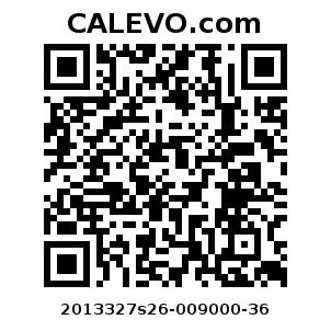 Calevo.com Preisschild 2013327s26-009000-36