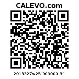Calevo.com Preisschild 2013327w25-009000-34