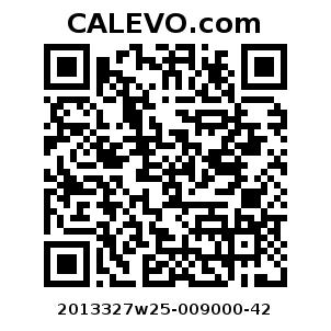 Calevo.com Preisschild 2013327w25-009000-42