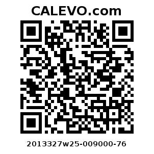 Calevo.com Preisschild 2013327w25-009000-76