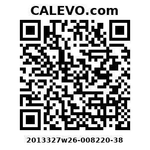 Calevo.com Preisschild 2013327w26-008220-38