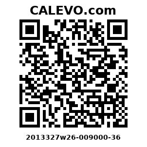 Calevo.com Preisschild 2013327w26-009000-36