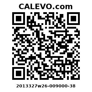 Calevo.com Preisschild 2013327w26-009000-38