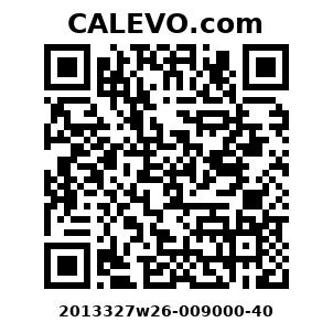 Calevo.com Preisschild 2013327w26-009000-40