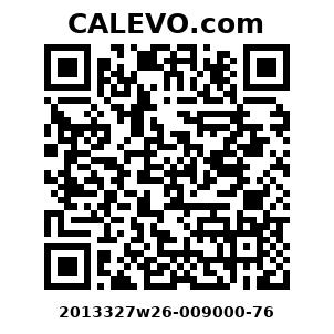 Calevo.com Preisschild 2013327w26-009000-76