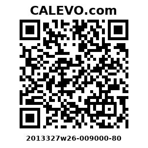 Calevo.com Preisschild 2013327w26-009000-80