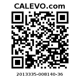 Calevo.com Preisschild 2013335-008140-36