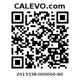 Calevo.com Preisschild 2013338-000000-80