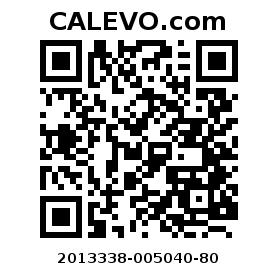 Calevo.com Preisschild 2013338-005040-80