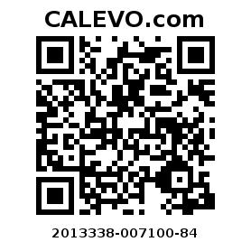Calevo.com pricetag 2013338-007100-84