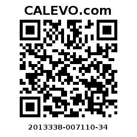 Calevo.com Preisschild 2013338-007110-34