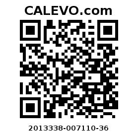 Calevo.com Preisschild 2013338-007110-36
